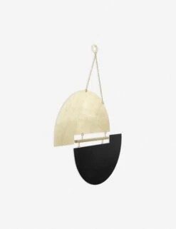 Horizon Wall Hanging By Circle & Line -Home Furnishings LG horizon wall black brass 2