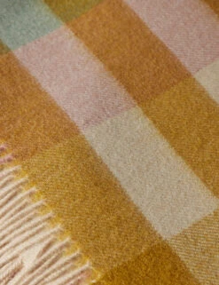 Lambswool Throw By Tartan Blanket Co 27 Lambswool Throw By Tartan Blanket Co -Home Furnishings LambswoolThrow PearBlossomCheckbyTartanBlanketCo 16160 Swatch SITECROP