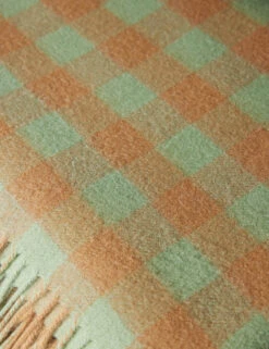 Lambswool Throw By Tartan Blanket Co 33 Lambswool Throw By Tartan Blanket Co -Home Furnishings LambswoolThrow PistachioGinghambyTartanBlanketCo 16181 Swatch SITECROP