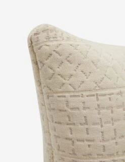 Larchmont Indoor / Outdoor Pillow By Sunbrella For Lulu And Georgia -Home Furnishings LarchmontIndoor OutdoorPillow Ivory A0652661B 2599