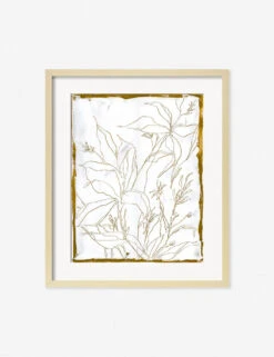 Lilies Wall Art By Laurel-Dawn Latshaw -Home Furnishings LaurelDawnLiliesNaturalFrame