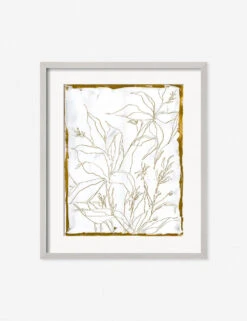 Lilies Wall Art By Laurel-Dawn Latshaw -Home Furnishings LaurelDawnLiliesSilverFrame