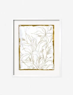 Lilies Wall Art By Laurel-Dawn Latshaw -Home Furnishings LaurelDawnLiliesWhiteFrame