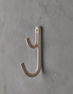 Leggy Long Wall Hook By SIN Ceramics 25 Leggy Long Wall Hook By SIN Ceramics -Home Furnishings LeggyLongWallHook SpeckledWhite A06564212853 Product