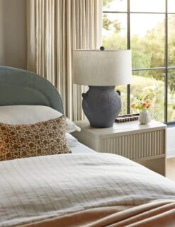 Lavelanet Linen Pillow 15 Lavelanet Linen Pillow -Home Furnishings Lulu and Georgia Bedroom1 Evergreen 0379 LIFESTYLE Site Crop Lifestyle