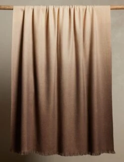 Activity Beneath The Surface Cashmere Throw By James Perkins -Home Furnishings Lulu and Georgia ActivityBeneaththeSurfaceThrow PuttyA0656308 2 Product