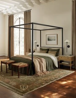 Tahj Rug -Home Furnishings Lulu and Georgia BedroomIII 1807 nolamp addsconce 1 Site Crop Lifestyle