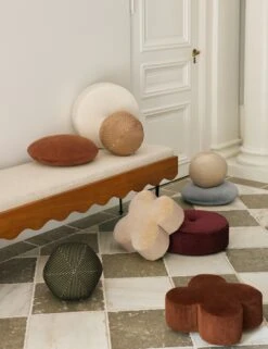 Velvet Round Pillow By Sarah Sherman Samuel 35 Velvet Round Pillow By Sarah Sherman Samuel -Home Furnishings Lulu and Georgia PillowParty 1374 Site Crops Lifestyle b45f8e26 06c1 4276 abf6 fcce5d705d10