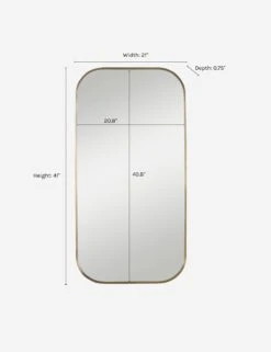 Dion Mirror -Home Furnishings MIR 21700 09718 dims