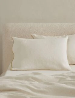 Essie Hemp Sham By Sarah Sherman Samuel -Home Furnishings OteliaHempSham Cream Standard A0656698 1 Product