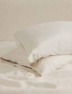 Essie Hemp Pillowcases (Set Of 2) By Sarah Sherman Samuel -Home Furnishings OteliaPillowcaseSet Cream Standard A0656713 2049 Product