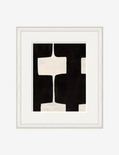 Black And White Abstract 3 Print By Paule Marrot -Home Furnishings PM 23 0113D Product
