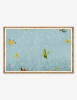 Feathers Print By Paule Marrot