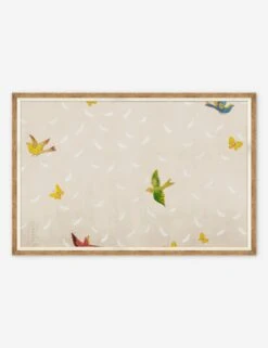 Feathers Print By Paule Marrot 10 Feathers Print By Paule Marrot -Home Furnishings PM LULU 23 0080C Product