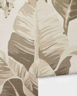Pacifico Palm Grasscloth Wallpaper By Nathan Turner