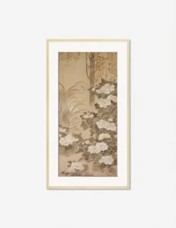 Peonies Print By Tatebayashi Kagei