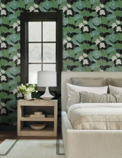 Lily Pad Peel + Stick Wallpaper -Home Furnishings RMK11433WP FALLCAP10341