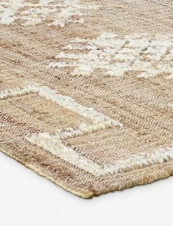 Isra Moroccan Style Rug -Home Furnishings RaposaNatural Ivory 3