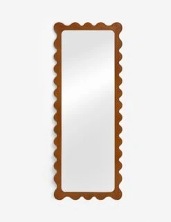 Ripple Full Length Mirror By Sarah Sherman Samuel -Home Furnishings RippleMirror HoneyAsh FloorLength A0656629 4455 Product