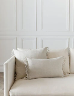 Roy Linen Pillow -Home Furnishings RoyLinenPillow Grey 13450 SITECROP