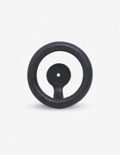 Uni Wall Hook,by SIN Ceramics -Home Furnishings SINUniWallHook Black 4055