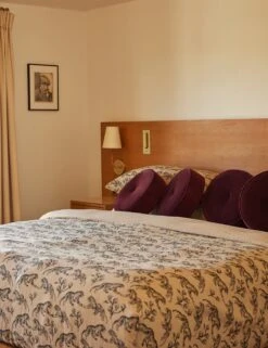 Tiger Hemp Duvet Cover By Sarah Sherman Samuel -Home Furnishings SSSHOTEL Site Crops Lifestyle 22