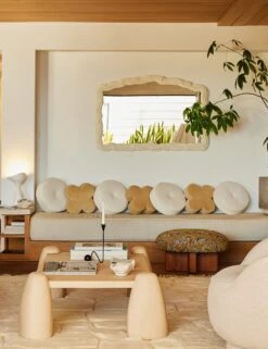 Velvet Clover Pillow By Sarah Sherman Samuel -Home Furnishings SSSHOTEL Site Crops Lifestyle 9