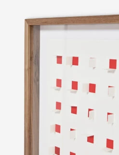 See Through Wall Art -Home Furnishings SeeThroughCherryRed 12964