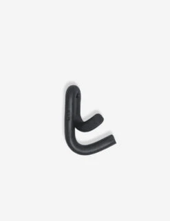 Leggy Crossed Wall Hook By SIN Ceramics -Home Furnishings SinCeramicsLeggyCrossedWallHook Black 5216