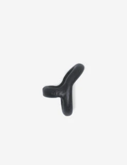 Olo Wall Hook By SIN Ceramics 19 Olo Wall Hook By SIN Ceramics -Home Furnishings SinCeramicsOloWallHook Black 5223