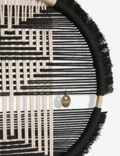 Studio Nom Sipho Wall Hanging -Home Furnishings SiphoWallHanging Black 1628