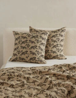 Tiger Hemp Sham By Sarah Sherman Samuel -Home Furnishings TigerHempSham Brown Euro A0656723 695 Product