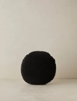 Velvet Round Pillow By Sarah Sherman Samuel 29 Velvet Round Pillow By Sarah Sherman Samuel -Home Furnishings VelvetRoundPillow BlackbySarahShermanSamuel Black A0656536 3867 Product