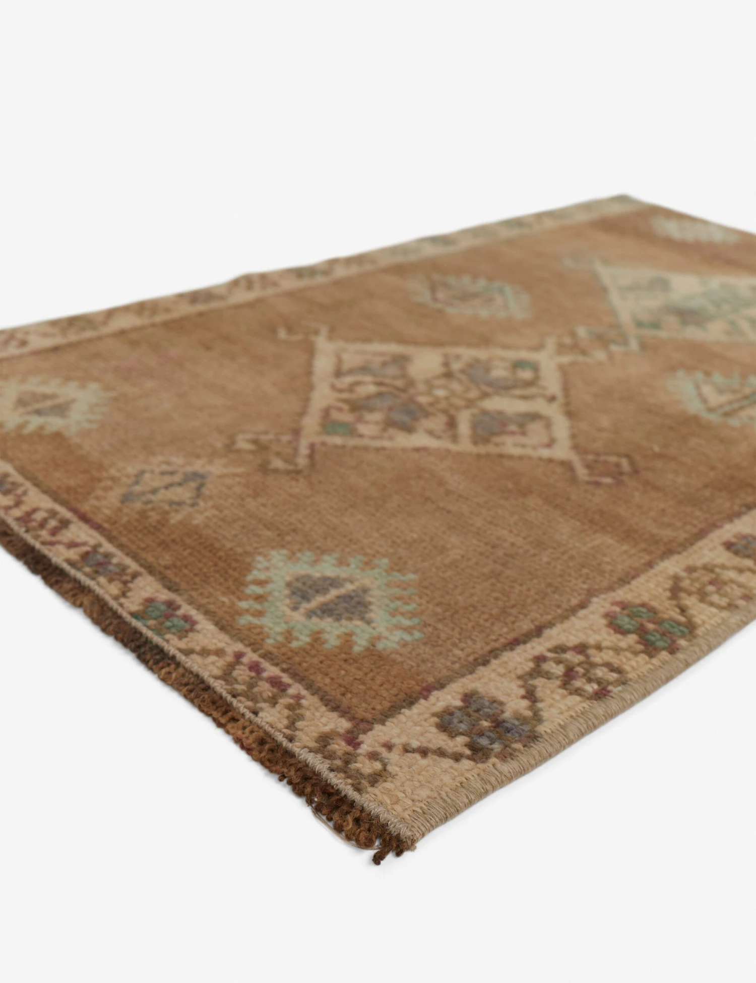 Vintage Turkish Mini Rug No. 131, 1'3" X 2'2" 2 Vintage Turkish Mini Rug No. 131, 1'3" X 2'2" - Image 2