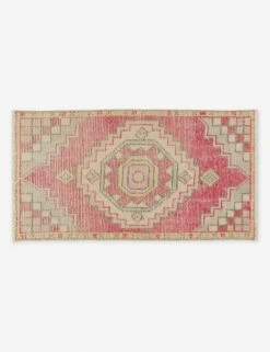 Vintage Turkish Mini Rug No. 139, 1.4" X 2'8"