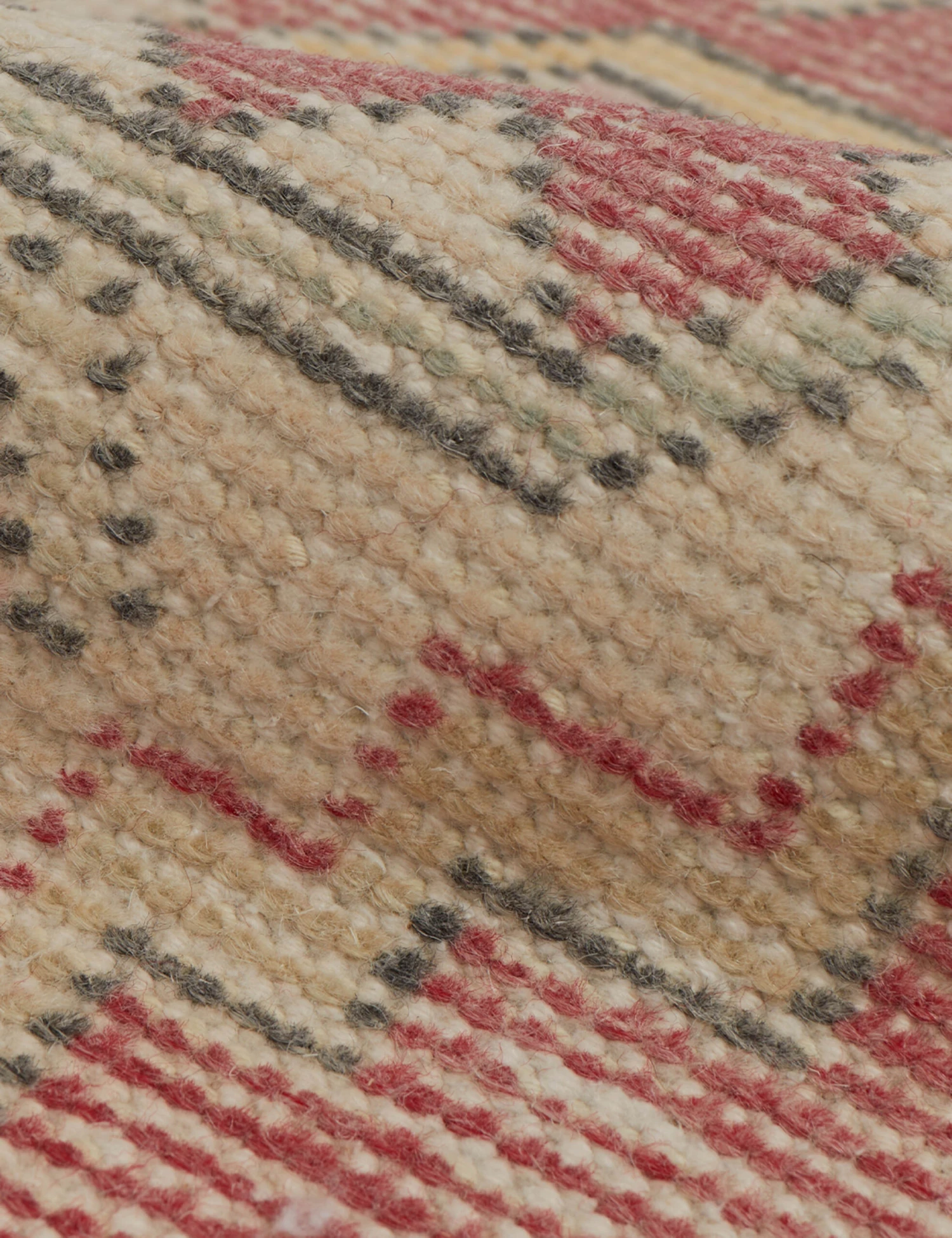 Vintage Turkish Mini Rug No. 139, 1.4" X 2'8" - Image 3