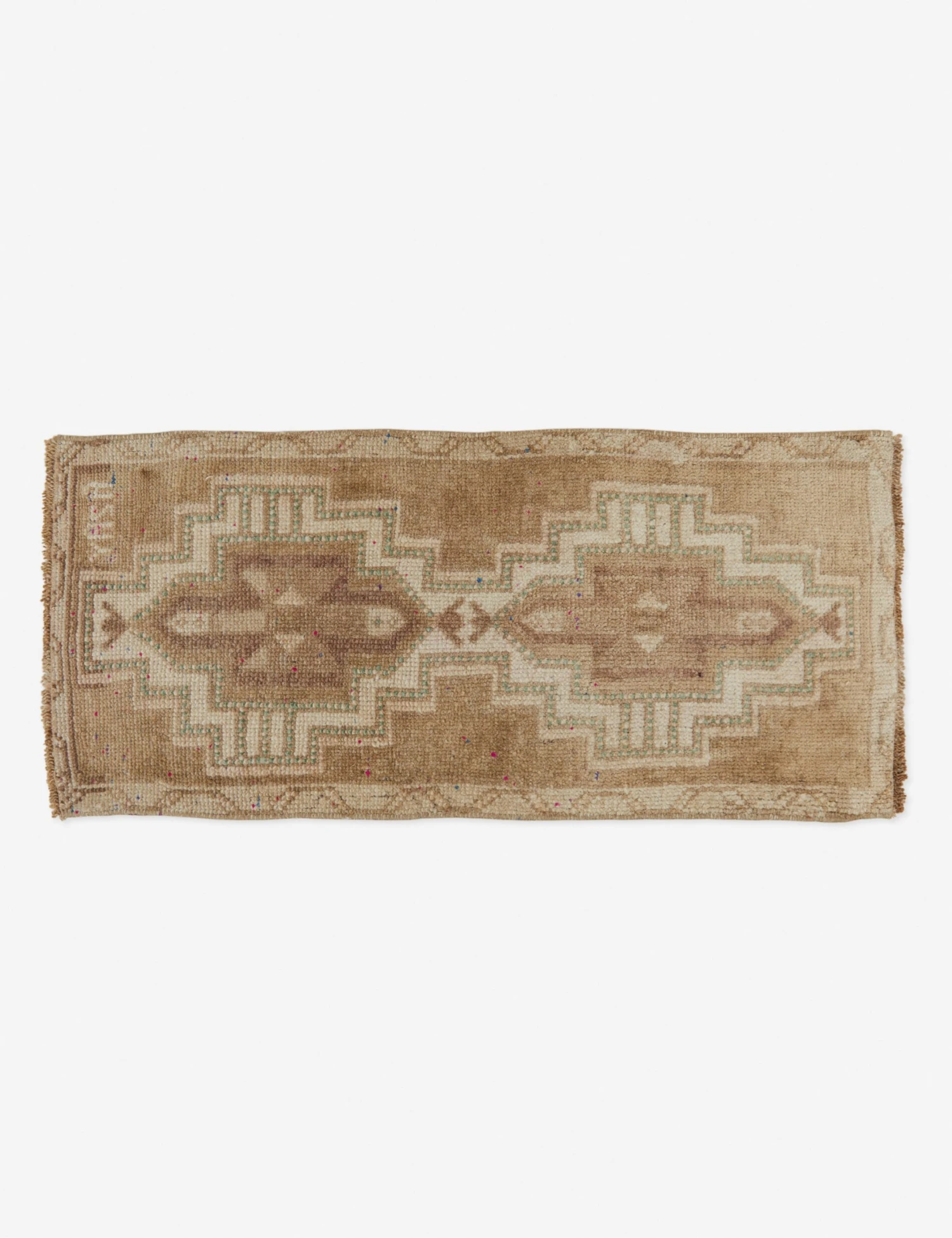 Vintage Turkish Mini Rug No. 156, 1'5" X 3'4" 1 Vintage Turkish Mini Rug No. 156, 1'5" X 3'4"