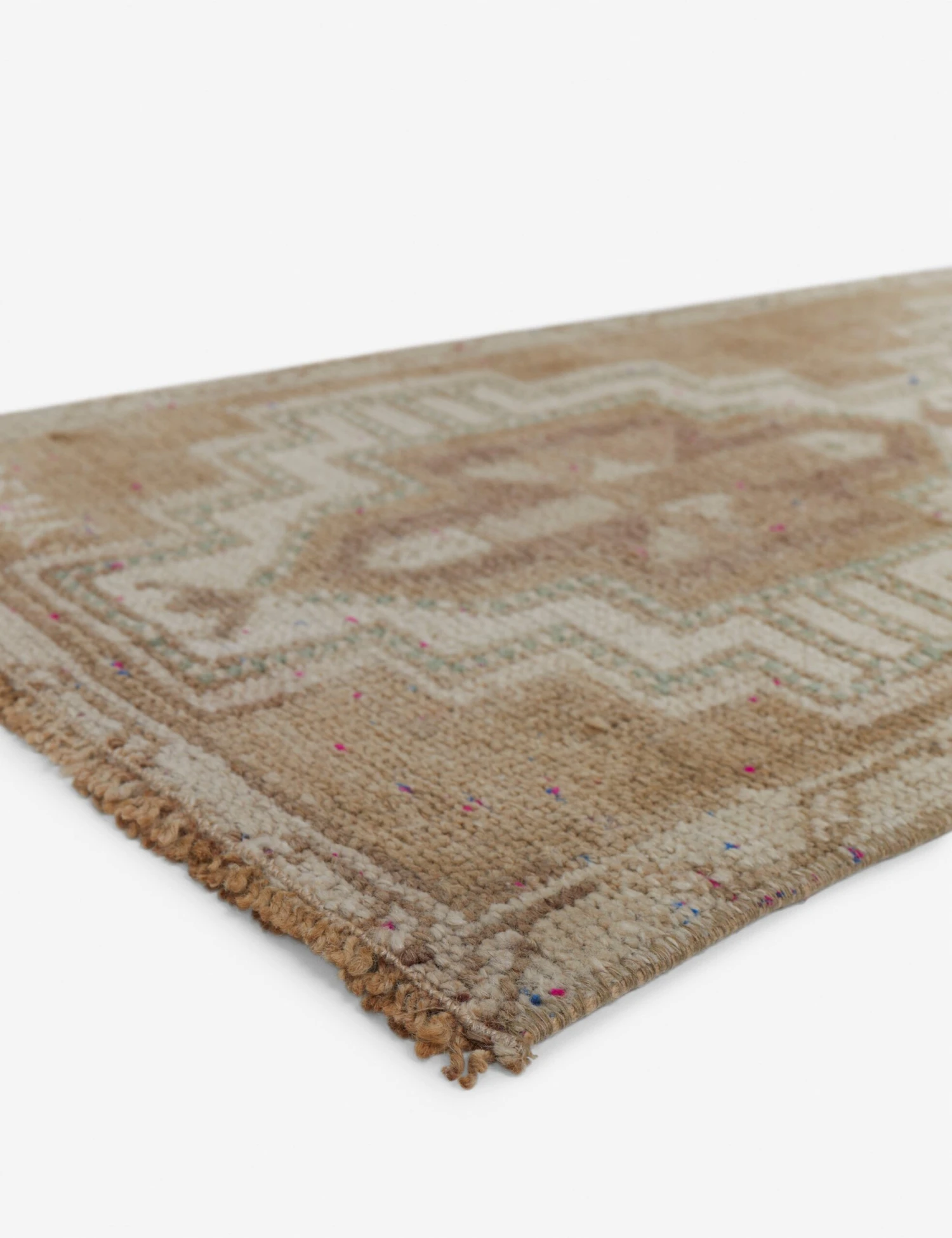 Vintage Turkish Mini Rug No. 156, 1'5" X 3'4" 2 Vintage Turkish Mini Rug No. 156, 1'5" X 3'4" - Image 2