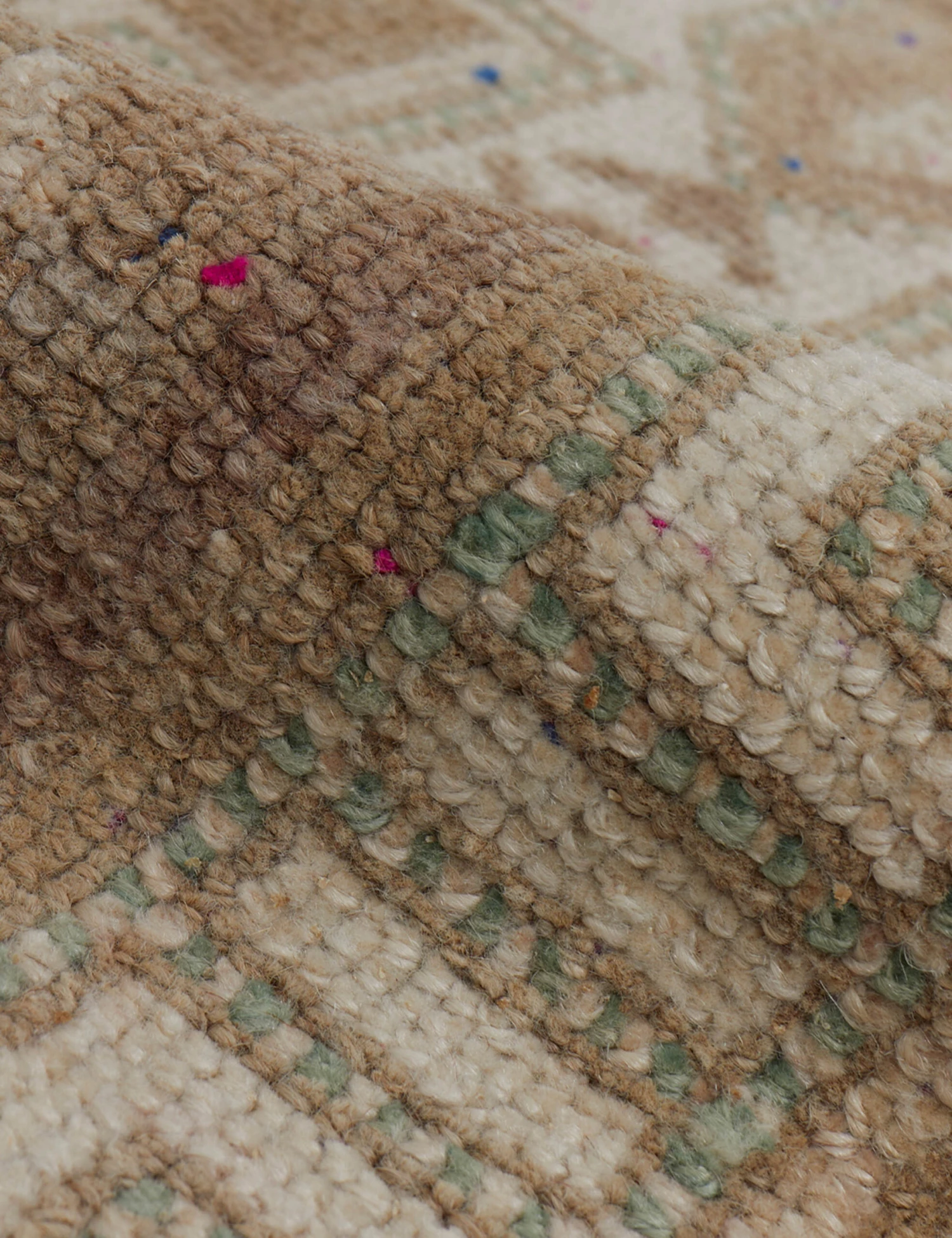 Vintage Turkish Mini Rug No. 156, 1'5" X 3'4" 3 Vintage Turkish Mini Rug No. 156, 1'5" X 3'4" - Image 3