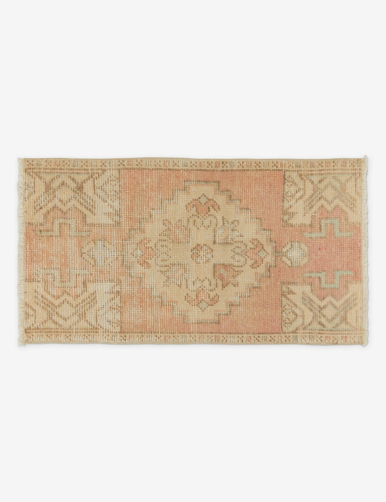 Vintage Turkish Mini Rug No. 181, 1'5" X 2'7" 1 Vintage Turkish Mini Rug No. 181, 1'5" X 2'7"