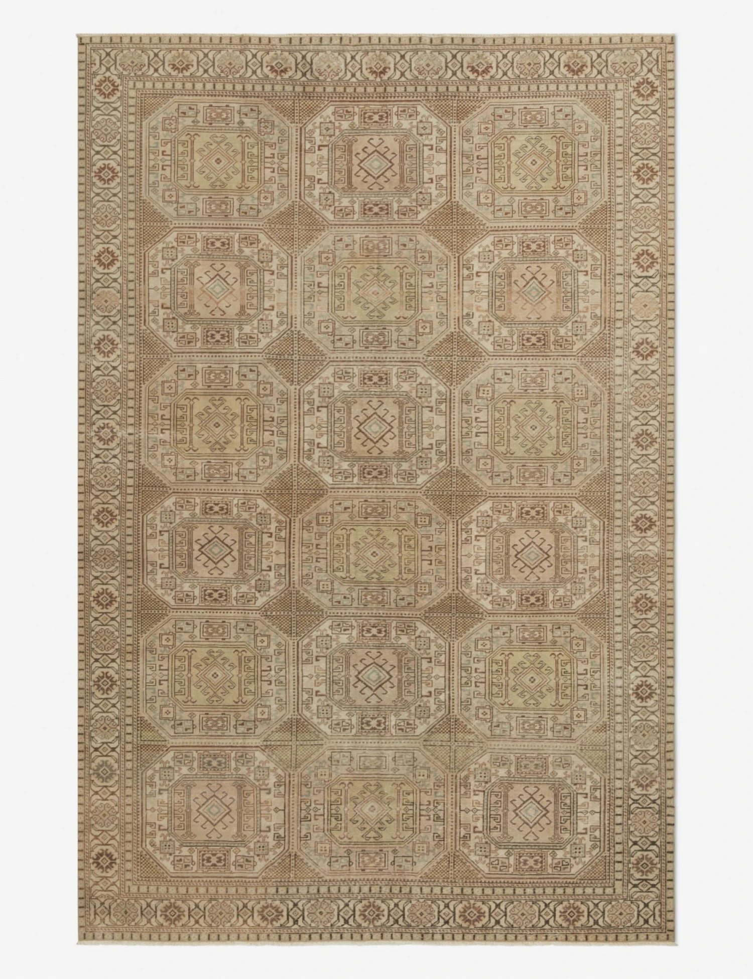 Vintage Turkish Rug No. 149, 6'4" X 9'5"