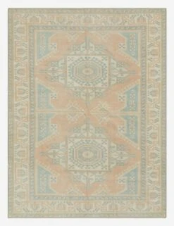 Vintage Turkish Rug No. 155, 5'1" X 6'6"