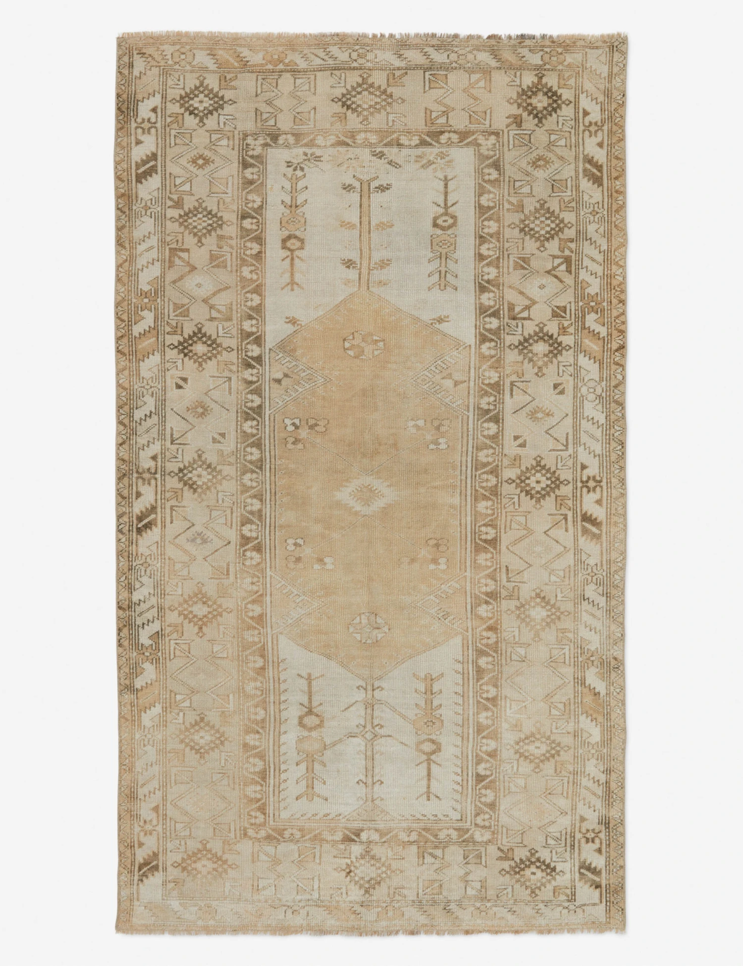 Vintage Turkish Rug No. 63, 4'1" X 7'3" 1 Vintage Turkish Rug No. 63, 4'1" X 7'3"