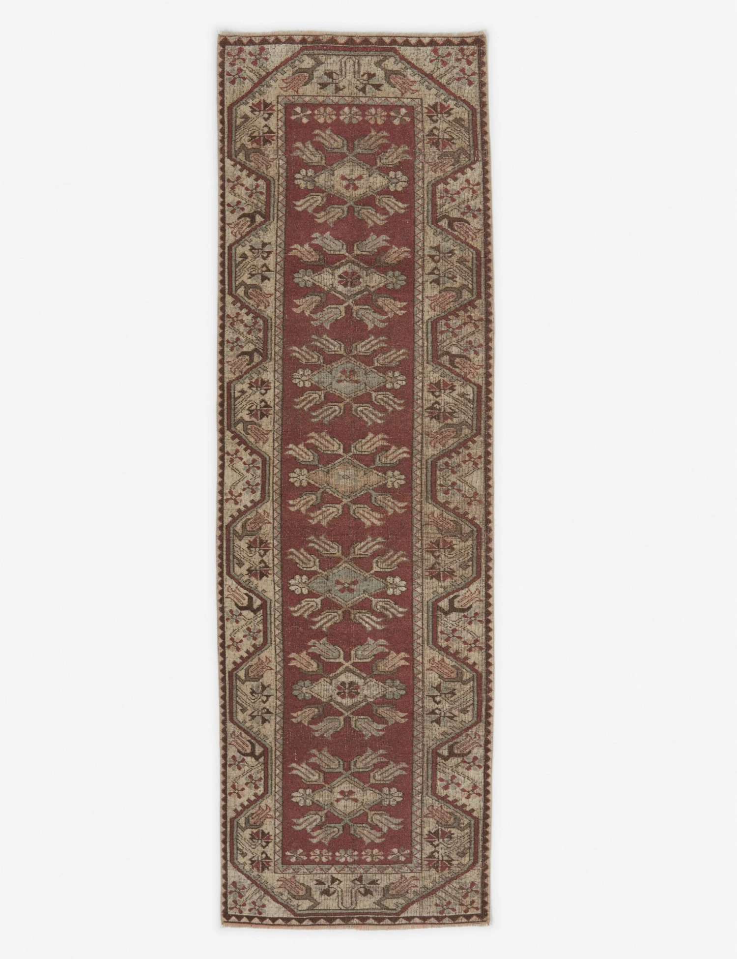 Vintage Turkish Runner Rug No. 15, 2'10" X 9'7" 1 Vintage Turkish Runner Rug No. 15, 2'10" X 9'7"