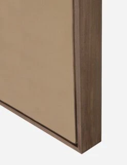 Organic Silkscreen No. 4 Wall Art By Visual Contrast -Home Furnishings Walnutframeprofile Khakicanvas b70bcbed 13cf 45e0 85d6 86deb4b9a934