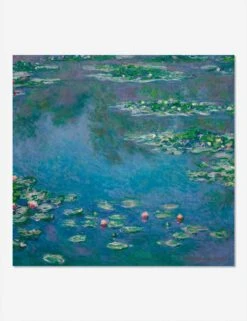 Water Lilies Print By Claude Monet 10 Water Lilies Print By Claude Monet -Home Furnishings WaterLiliesUnframed