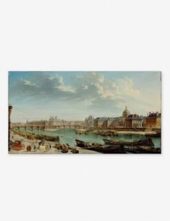 A View Of Paris With The Ile De La Cité Wall Art By Jean-Baptiste Raguenet -Home Furnishings a view of paris unframed print