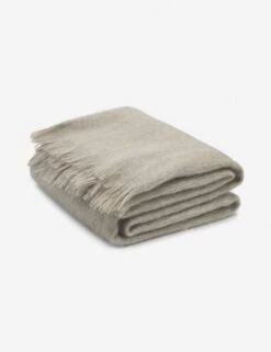 Aimee Mohair Throw -Home Furnishings aimee mohair throw warm grey a06517018 2900