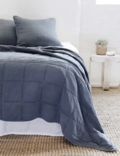 Antwerp Coverlet By Pom Pom At Home -Home Furnishings antwerpnavy