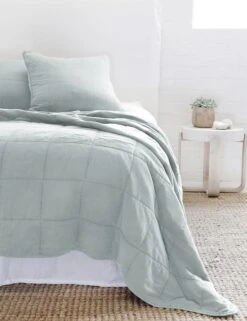 Antwerp Coverlet By Pom Pom At Home -Home Furnishings antwerpsky